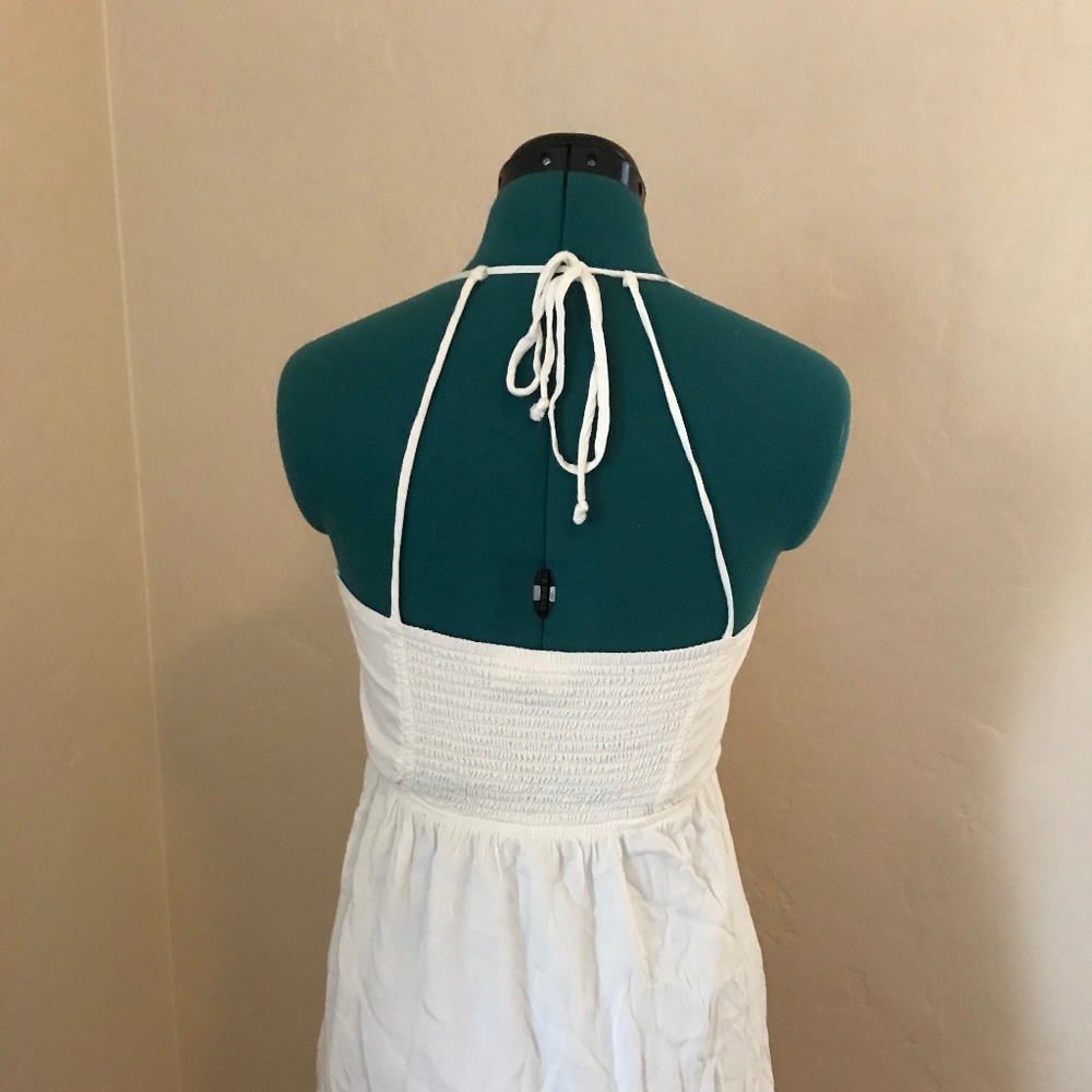 White Extra Small Roxy mini Sundress - Picture 3 of 3